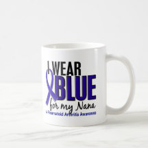 I Wear Blue Nana Rheumatoid Arthritis RA Mug