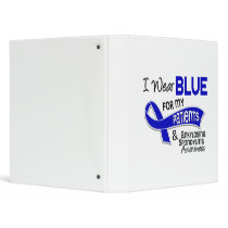 I Wear Blue Patients 42 Ankylosing Spondylitis Vinyl Binder