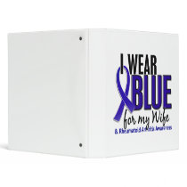 I Wear Blue Wife 10 Rheumatoid Arthritis RA Vinyl Binders