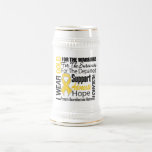 I Wear Gold Ribbon Collage Tribute Neuroblastoma Coffee Mug