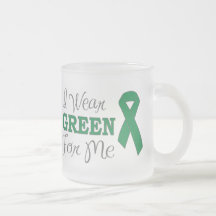 I Wear Green For Me (Green Awareness Ribbon) Mug