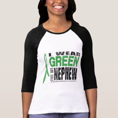 I wear green for my nephew tees