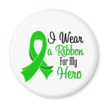 I Wear Green Ribbon For My Hero SCT and BMT Magnet