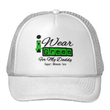 I Wear Green Ribbon (Retro) - Daddy Hat