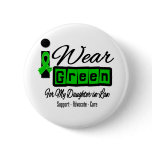 I Wear Green Ribbon (Retro) - Daughter-in-Law buttons