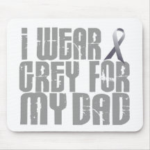 I Wear Grey For My DAD 16 Mouse Pad