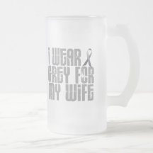 I Wear Grey For My WIFE 16 Coffee Mug