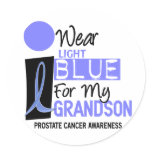I Wear Light Blue For My Grandson 9 PC stickers