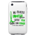 I Wear Lime Green 37 Me and My Son Lyme Disease Tough Iphone 3 Cover I Wear Lime Green 37 Me and My Son Lyme Disease Tough Iphone 3 Cover