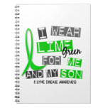 I Wear Lime Green 37 Me and My Son Lyme Disease Note Book I Wear Lime Green 37 Me and My Son Lyme Disease Note Book