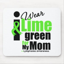 I Wear Lime Green For My Mom Mouse Mats