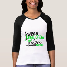 I Wear Lime Green For My Son Tee Shirt