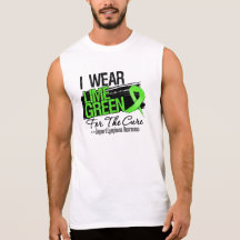 I Wear Lime Green For The Cure - Lymphoma T Shirts