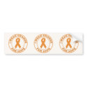 I Wear Orange For Hope bumper stickers by SupportTees I Wear Orange For Hope bumper stickers