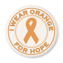 I Wear Orange For Hope magnets by SupportTees I Wear Orange For Hope magnets