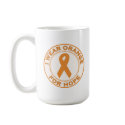 I Wear Orange For Hope mugs by SupportTees I Wear Orange For Hope mugs