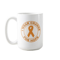 I Wear Orange For Hope mugs by SupportTees I Wear Orange For Hope mugs