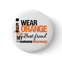I Wear Orange For My Best Friend buttons
