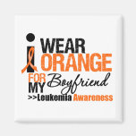 I Wear Orange For My Boyfriend Magnets