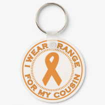 I Wear Orange For My Cousin keychains by SupportTees I Wear Orange For My Cousin keychains