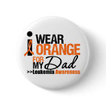 I Wear Orange For My Dad Pinback Button