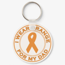 I Wear Orange For My Dad keychains by SupportTees I Wear Orange For My Dad keychains