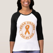 I Wear Orange For My Dad Tee Shirts