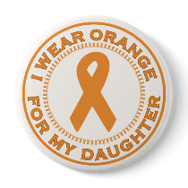 I Wear Orange For My Daughter buttons