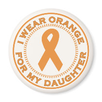 I Wear Orange For My Daughter magnets by SupportTees I Wear Orange For My Daughter magnets