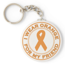 I Wear Orange For My Friend Keychain