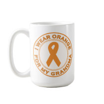 I Wear Orange For My Grandma mugs by SupportTees I Wear Orange For My Grandma mugs