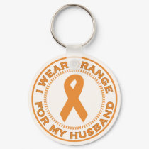 I Wear Orange For My Husband keychains by SupportTees I Wear Orange For My Husband keychains