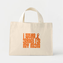 I Wear Orange For My Mom 16 Canvas Bags