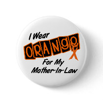 I Wear Orange For My MOTHERINLAW 8 buttons