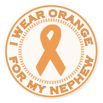 I Wear Orange For My Nephew stickers by SupportTees I Wear Orange For My Nephew stickers