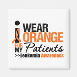 I Wear Orange For My Patients Magnet