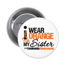 I Wear Orange For My Sister Pins