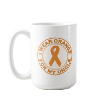 I Wear Orange For My Uncle mugs by SupportTees I Wear Orange For My Uncle mugs