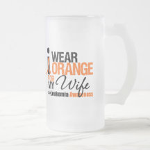 I Wear Orange For My Wife Coffee Mug
