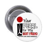 I Wear Pearl For My Best Friend 9 Pinback Button
