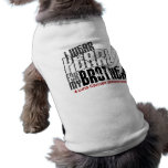 I Wear Pearl For My Brother 6 Lung Cancer Dog Shirt