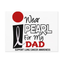 I Wear Pearl For My Dad 9 postcards