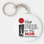 I Wear Pearl For My Mom 9 Key Chain