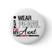 I Wear Pearl Ribbon For My Aunt buttons by cancerapparel I Wear Pearl Ribbon For My Aunt buttons