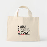 I Wear Pearl Ribbon For My Dad bags