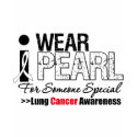 I Wear Pearl Ribbon For Someone Special t-shirts by cancerapparel I Wear Pearl Ribbon For Someone Special t-shirts