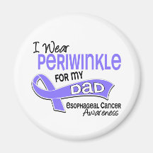 I Wear Periwinkle 42 Dad Esophageal Cancer Magnets
