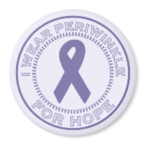 I Wear Periwinkle For Hope magnets by SupportTees I Wear Periwinkle For Hope magnets