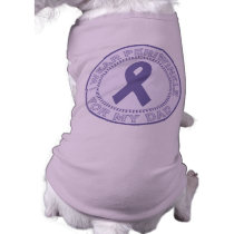 I Wear Periwinkle For My Dad pet clothing by SupportTees I Wear Periwinkle For My Dad pet clothing