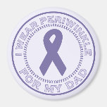 I Wear Periwinkle For My Dad Refrigerator Magnet